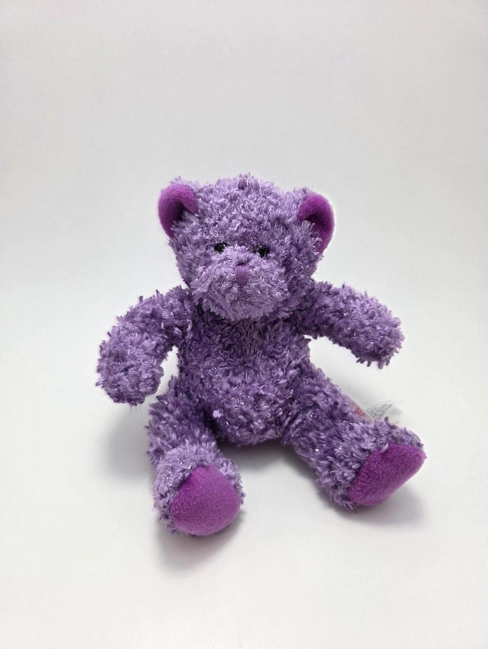 Russ "Lil Sparklers" the Violet Teddy Bear (5 inch)